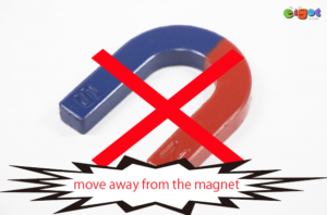 move away from the magnet eigot